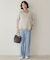 【WEB限定カラーあり】コンパクトエステネージュ シャーリング シャツ ブラウス
