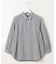 【WEB限定カラーあり】コンパクトエステネージュ シャーリング シャツ ブラウス