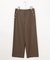 麻シェルドライ ワイド ストレート パンツ