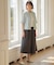 【レイヤードスタイルに】FINE COTTON SLEEVELESS タンクトップ