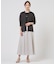 【レイヤードスタイルに】FINE COTTON SLEEVELESS タンクトップ