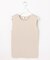 【レイヤードスタイルに】FINE COTTON SLEEVELESS タンクトップ