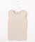 【レイヤードスタイルに】FINE COTTON SLEEVELESS タンクトップ