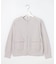 LINEN COTTON BLEND ニット ブルゾン