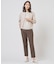 LINEN COTTON BLEND ニット ブルゾン