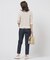 LINEN COTTON BLEND ニット カーディガン