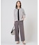 LINEN COTTON BLEND ニット カーディガン