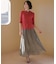 LINEN COTTON ポロ ニット