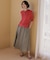 LINEN COTTON ポロ ニット