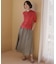 LINEN COTTON ポロ ニット