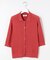 LINEN COTTON ポロ ニット