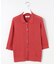 LINEN COTTON ポロ ニット