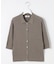 LINEN COTTON ポロ ニット