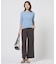 LINEN COTTON ポロ ニット