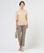 【WEB限定カラーあり】TCシャンブレーサテンST テーパード パンツ