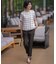 【WEB限定カラーあり】TCシャンブレーサテンST テーパード パンツ