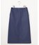 【WEB限定カラーあり】TCシャンブレーサテンST ナロー スカート