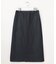 【WEB限定カラーあり】TCシャンブレーサテンST ナロー スカート