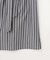 TC ハイカウントストライプ シャツ ワンピース