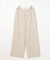 リネンバイオシャンブレー ワイド パンツ