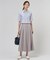 エアリースパンボイル プリーツ スカート
