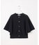 COTTON ACETATE DRY バタフライスリーブ カーディガン