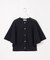 COTTON ACETATE DRY バタフライスリーブ カーディガン