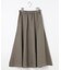 【WEB限定・セット着用可】リネン フレア スカート