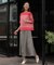 【一枚で着映え】COTTON ACETATE DRY ニット Tシャツ