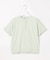 COOL MINT COTTON POLYESTER ヘンリーネック ニット プルオーバー