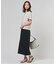 COOL MINT COTTON POLYESTER フレアスリーブ ニット プルオーバー