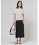 COOL MINT COTTON POLYESTER フレアスリーブ ニット プルオーバー