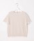 【シーンレスに活躍】COOL MINT COTTON POLYESTER フレアスリーブ ニット プルオーバー