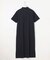 【WEB限定】コットンスムース ポロワンピース