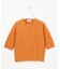 COTTON ACETATE DRY クルーネック カーディガン