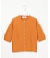 COTTON ACETATE DRY クルーネック カーディガン