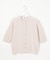 COTTON ACETATE DRY クルーネック カーディガン