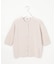 COTTON ACETATE DRY クルーネック カーディガン