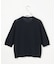 COTTON ACETATE DRY クルーネック カーディガン