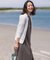 【WEB限定カラーあり】SHEER LIGHT KNIT パーカー