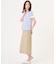 【一枚で着映え】バイカラーボーダー クルーネック カットソー