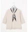 【2WAY・シーンレスに活躍】SCARF KNIT Vネック ニット