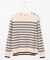 SILKY WOOL ボーダー ニット