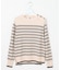 SILKY WOOL ボーダー ニット