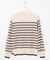 SILKY WOOL ボーダー ニット