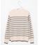 SILKY WOOL ボーダー ニット