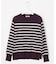 SILKY WOOL ボーダー ニット