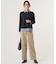 【WEB限定カラーあり】AIR DUROY LIGHT  セミ ワイド パンツ