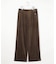 【WEB限定カラーあり】AIR DUROY LIGHT  セミ ワイド パンツ
