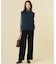 【WEB限定カラーあり】AIR DUROY LIGHT  セミ ワイド パンツ